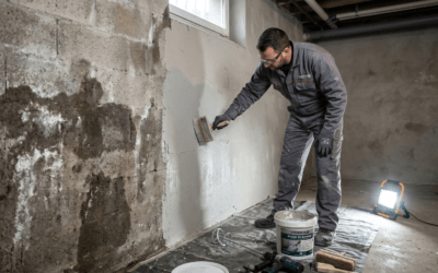 Étanchéité sous-sol enterré : Solutions et techniques pour assainir vos murs