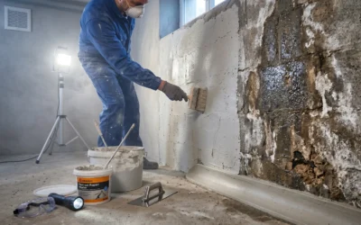 Comment réaliser l&rsquo;étanchéité d&rsquo;un mur enterré par l&rsquo;intérieur
